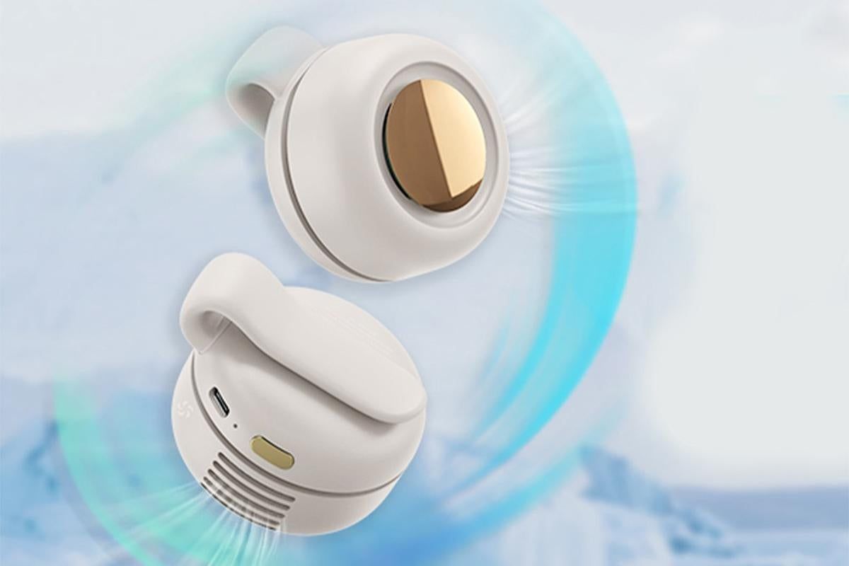 Mini Portable Clip Fan 360 Degree Rotatable Small Personal Fan with Clip 3 Speeds USB Rechargeable Cooling Fan - Image 3