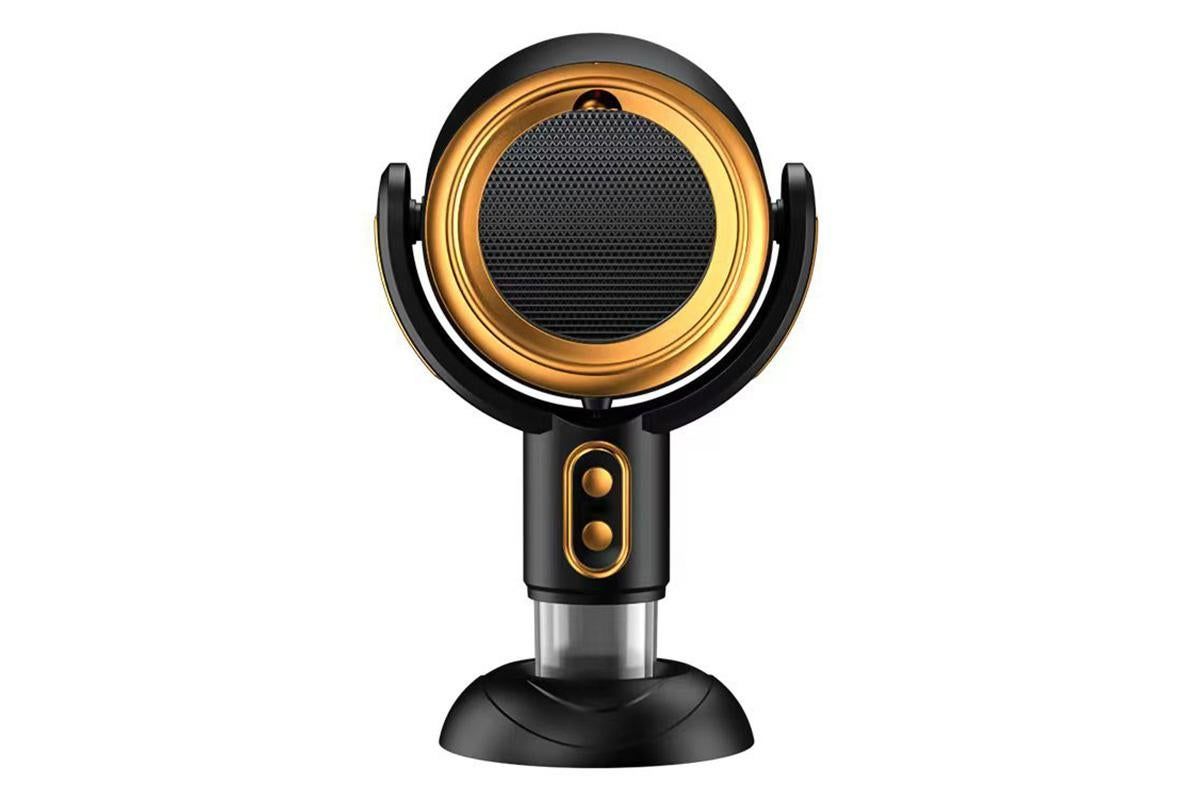 Portable Smoke Purifier Fan Removes Odors Dust Smoke for Cooking and Camping BBQ -BlackGold - Image 2