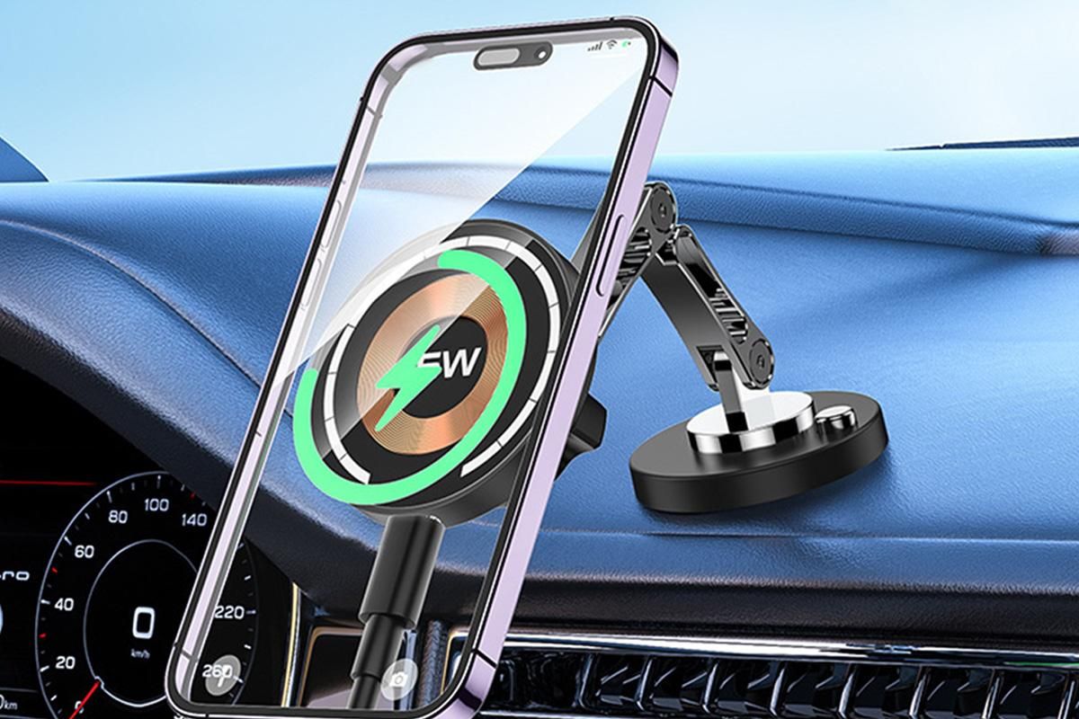 15W Car Mount Charger Dash Window Charging Mount for iPhone Air 17 Pro 16 Pro - Image 4