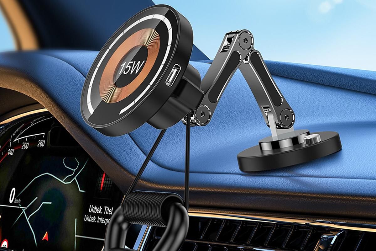 15W Car Mount Charger Dash Window Charging Mount for iPhone Air 17 Pro 16 Pro - Image 6