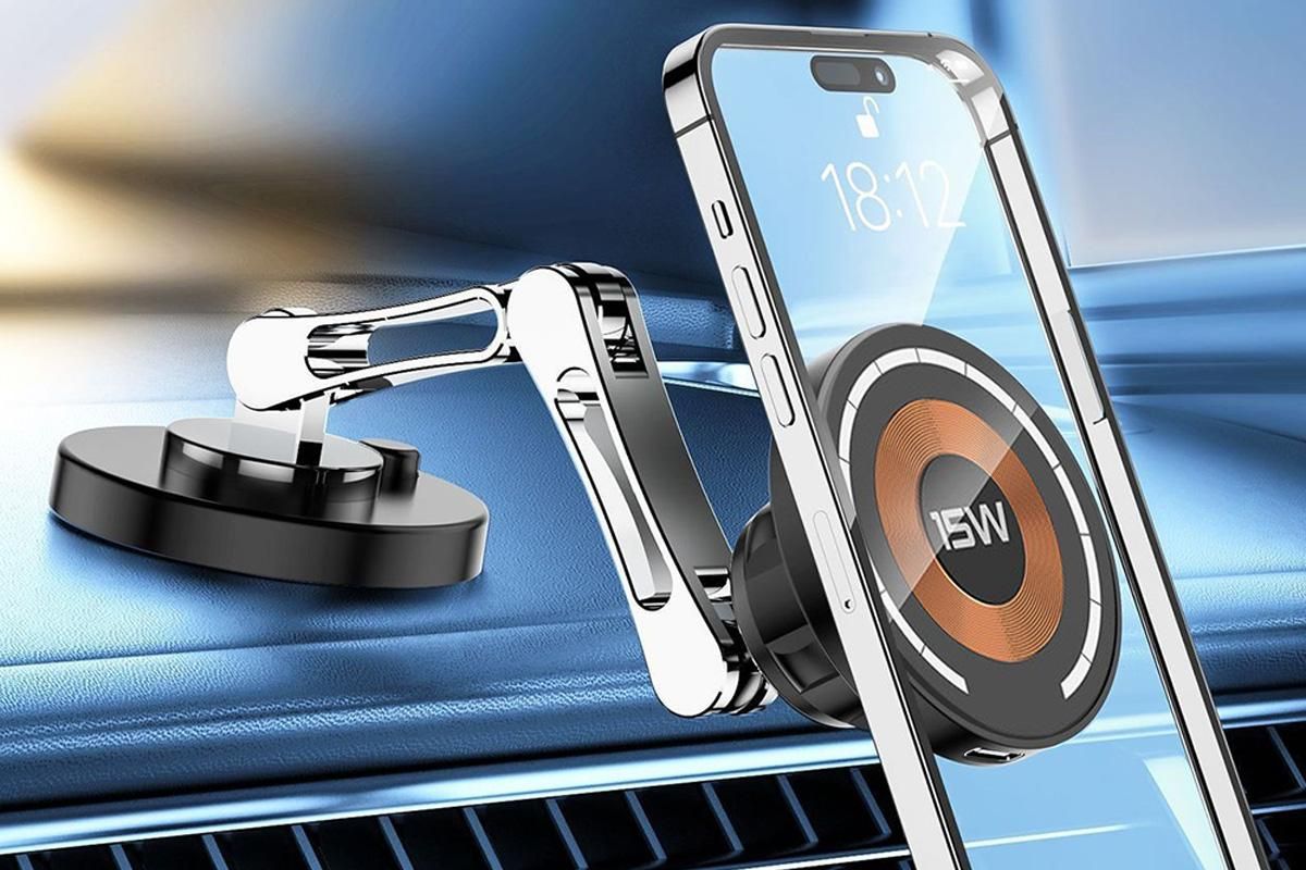 15W Car Mount Charger Dash Window Charging Mount for iPhone Air 17 Pro 16 Pro - Image 7