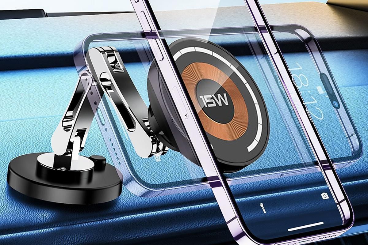 15W Car Mount Charger Dash Window Charging Mount for iPhone Air 17 Pro 16 Pro - Image 8