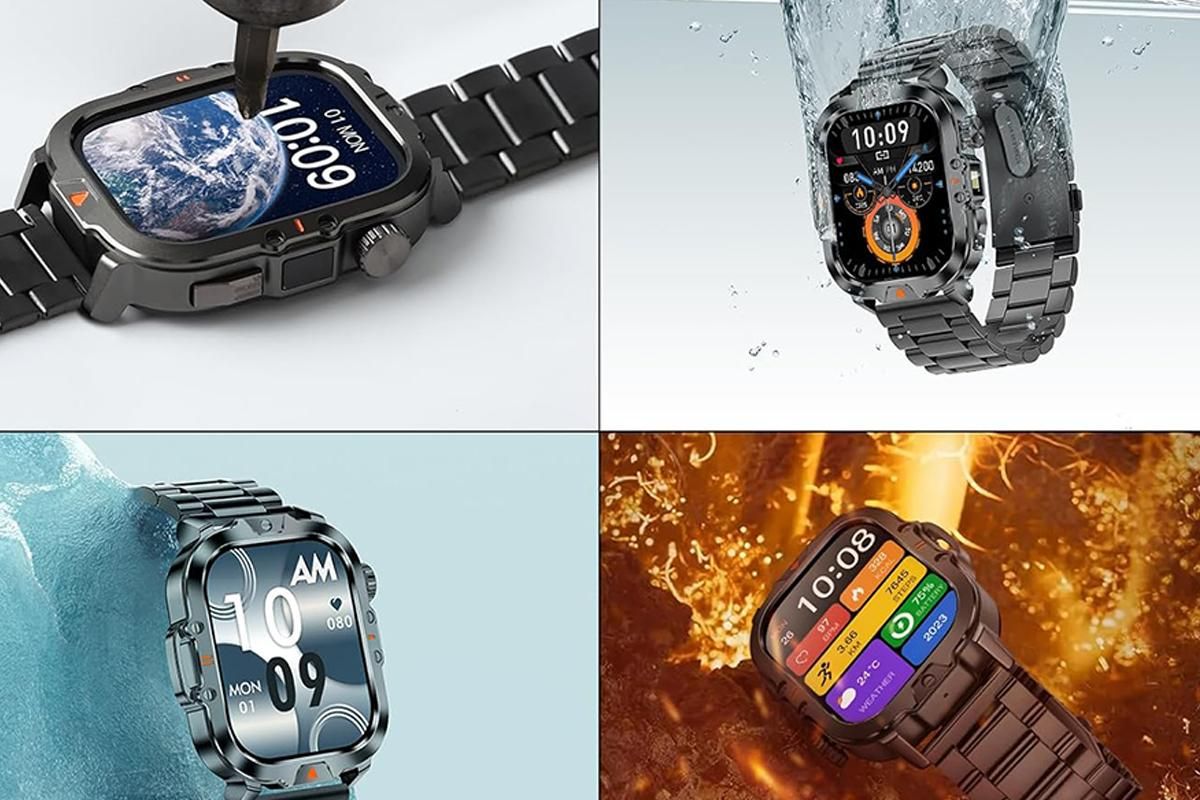Smart Watch 100+ Sports Modes Fitness Smart Watch IP68 Waterproof Watch - Image 3