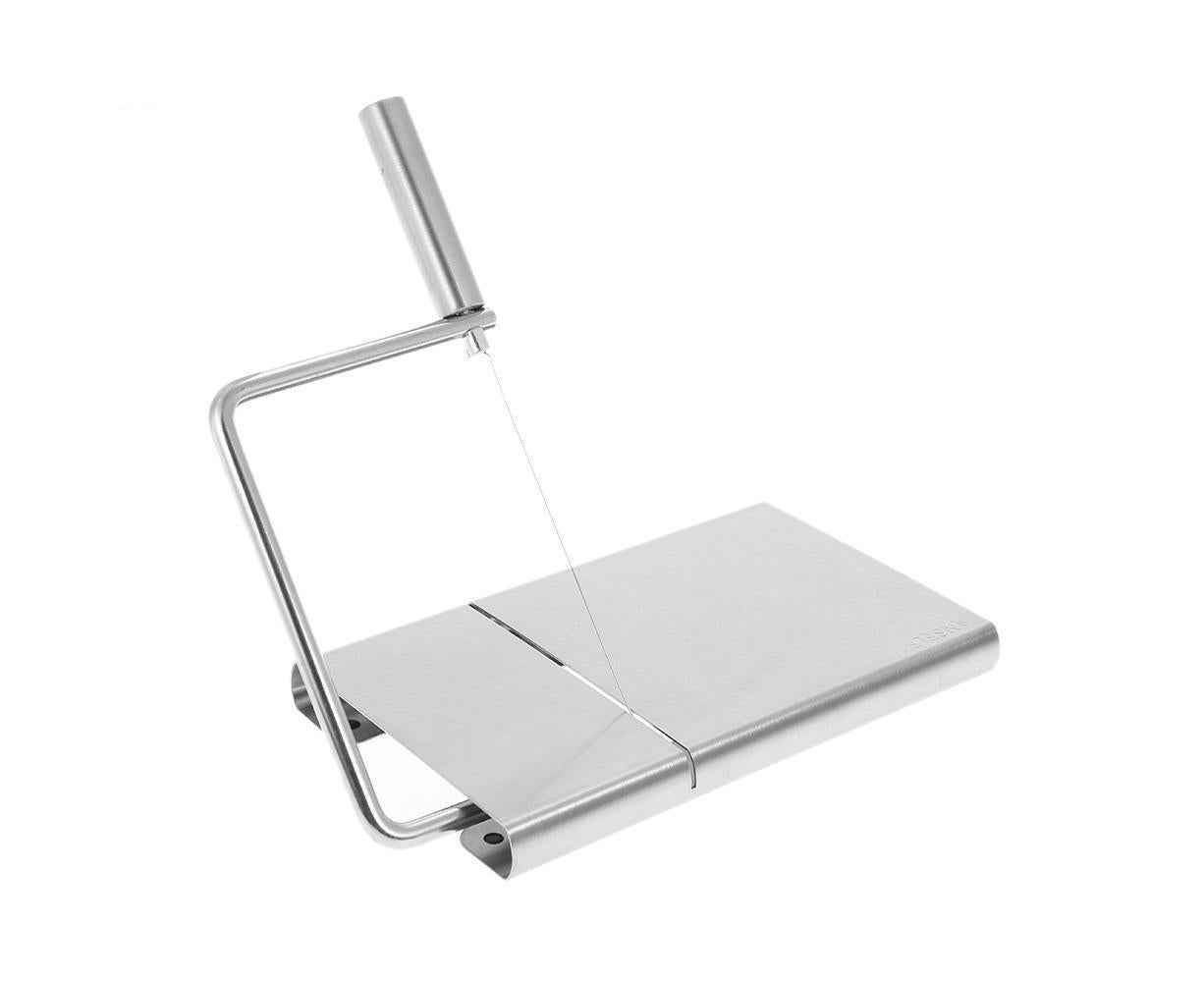 Anself Stainless Steel Cheese Slicer-Silver silver - Image 1