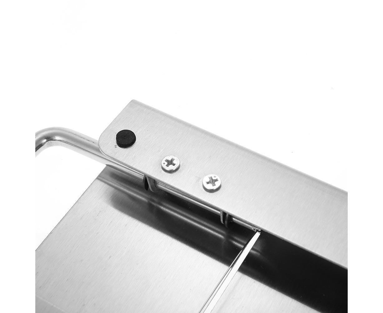 Anself Stainless Steel Cheese Slicer-Silver silver - Image 4
