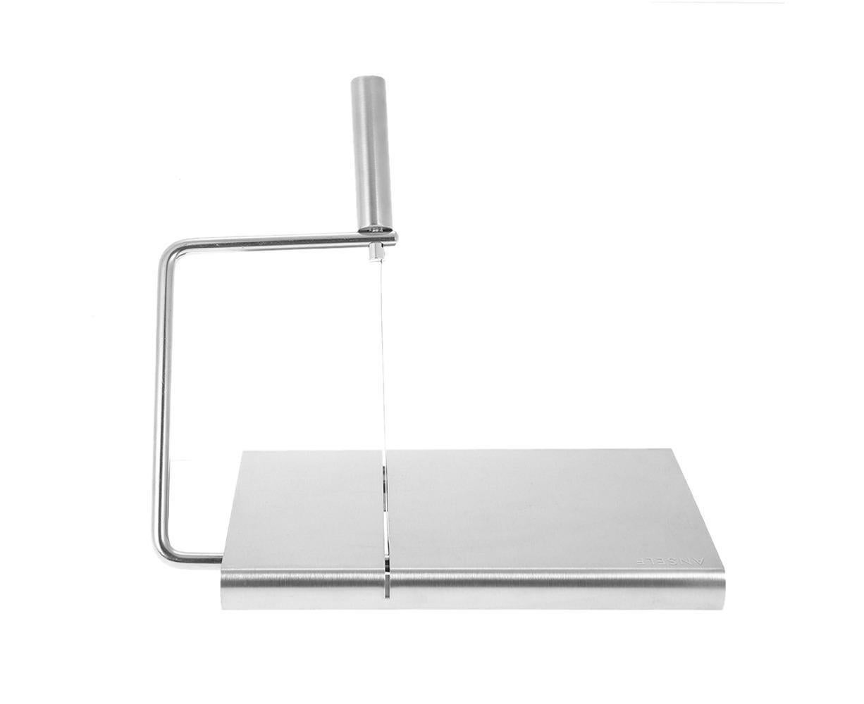 Anself Stainless Steel Cheese Slicer-Silver silver - Image 5