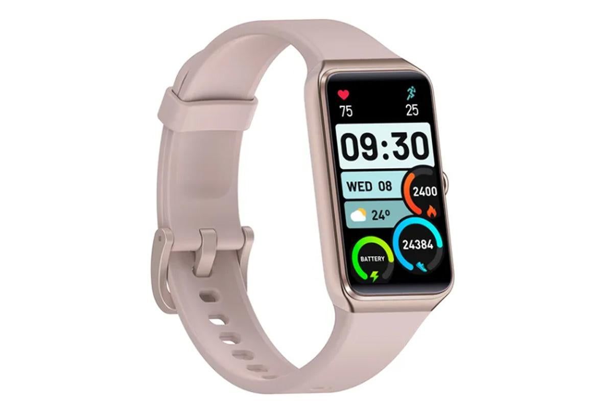 Fitness Tracker Smart Watch with Heart Rate and Blood Pressure Monitor-Pink - Image 1