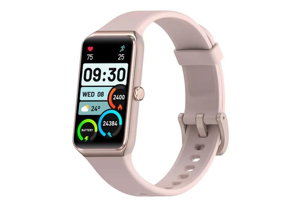 Fitness Tracker Smart Watch with Heart Rate and Blood Pressure Monitor-Pink - Image 3