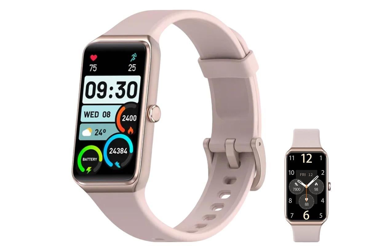 Fitness Tracker Smart Watch with Heart Rate and Blood Pressure Monitor-Pink - Image 8