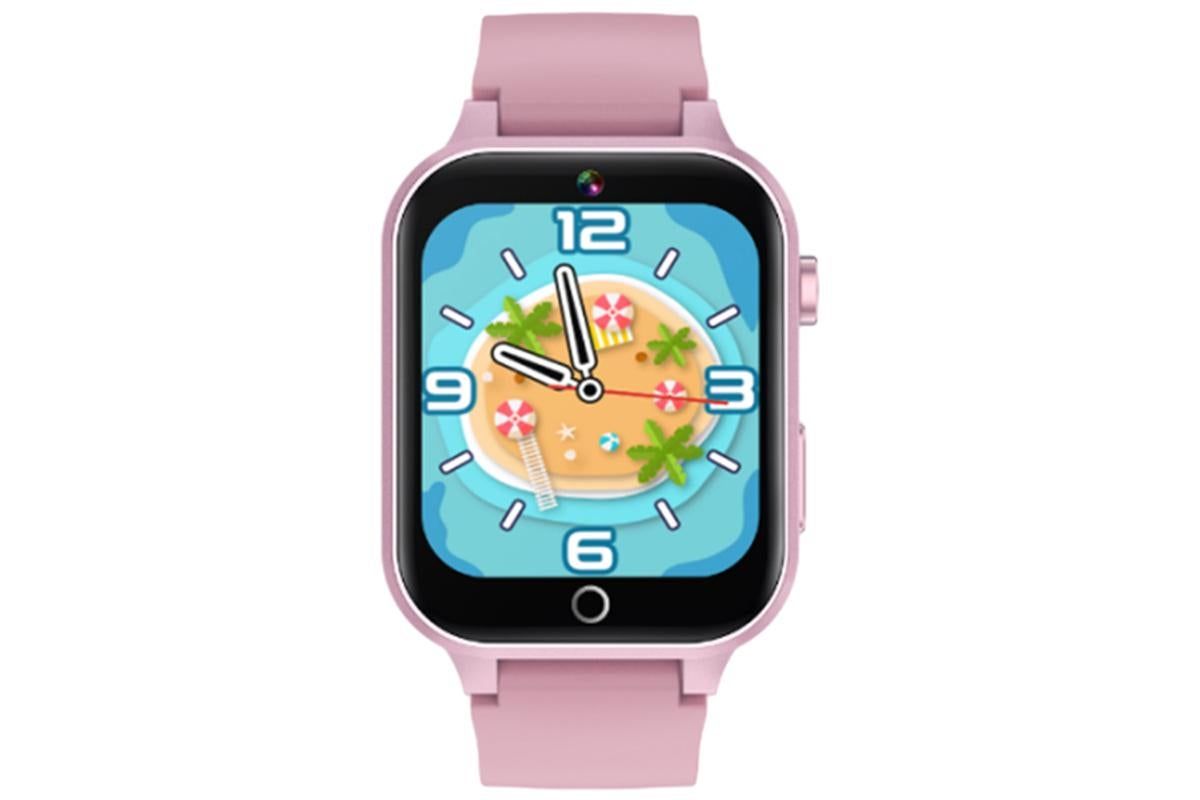 Kids Smart Watch Touch Screen Elastic Strap Smartwatch With Video Camera Pedometer-Pink - Image 4