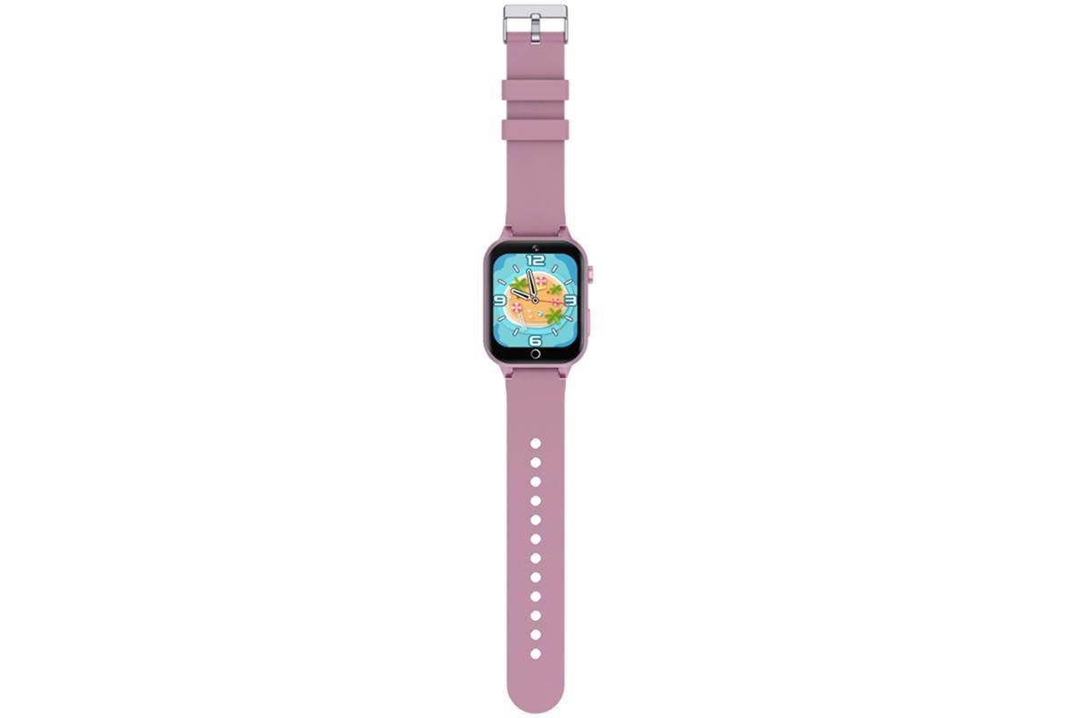 Kids Smart Watch Touch Screen Elastic Strap Smartwatch With Video Camera Pedometer-Pink - Image 5