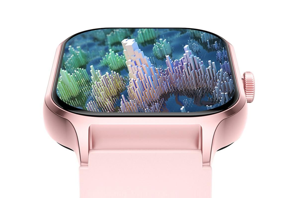 Smart Watches HD Desplay with Bluetooth 59 Sports Modes Heart Rate Sleep Monitor -Pink - Image 4