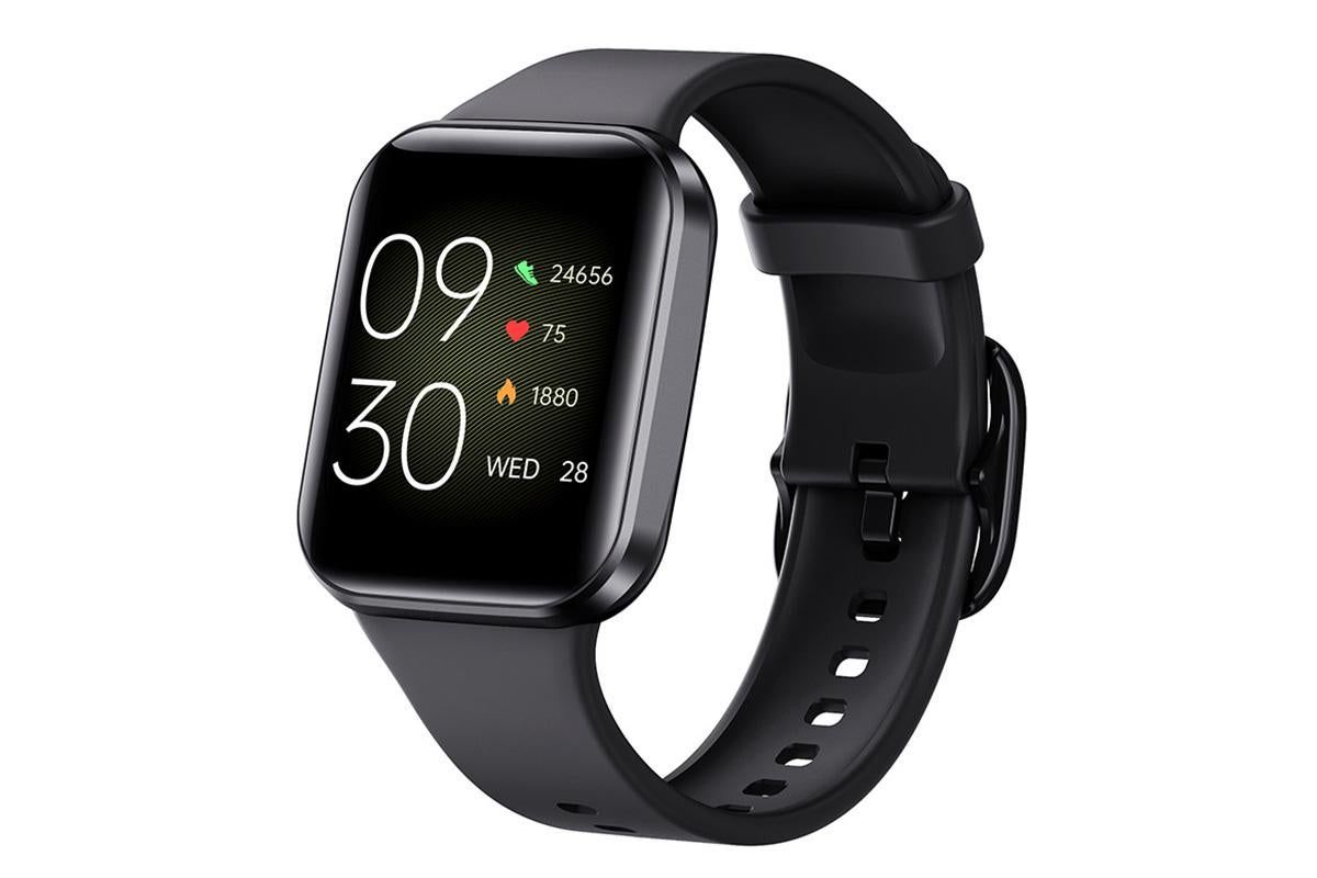 Smart Watch Fitness Tracker Heart Rate 25 Sport Modes for Men Women-Black - Image 1