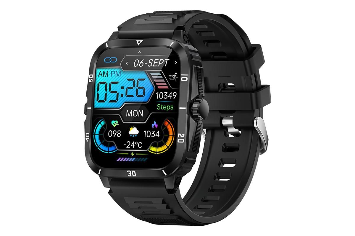 Smart Watch Fitness Tracker Heart Rate 25 Sport Modes for Men Women-Silver - Image 5