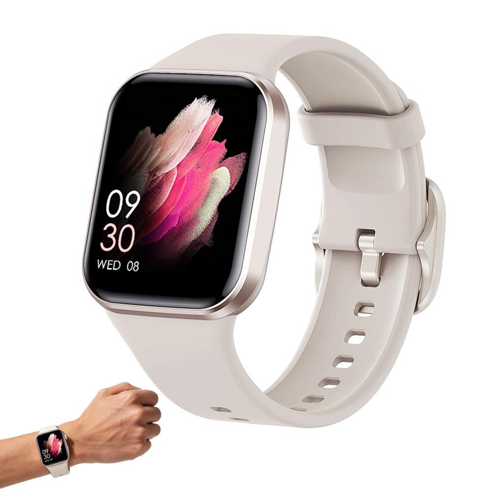 Smart Watch Fitness Tracker Heart Rate 25 Sport Modes for Men Women-Silver - Image 7