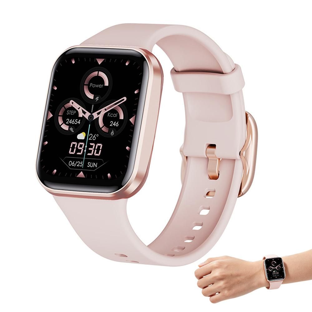 Smart Watch Fitness Tracker Heart Rate 25 Sport Modes for Men Women-Pink - Image 7
