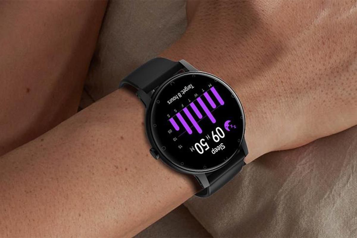 Smart Watches for Men Bluetooth Call Military Smart Watch with Heart Rate Sleep Monitor-Black - Image 7