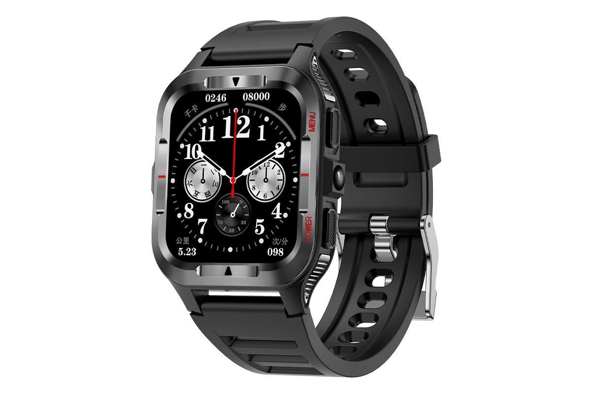Smart Watches for Men Fitness Tracker with Call Function 100+ Sport Modes Flashlight-Black - Image 1