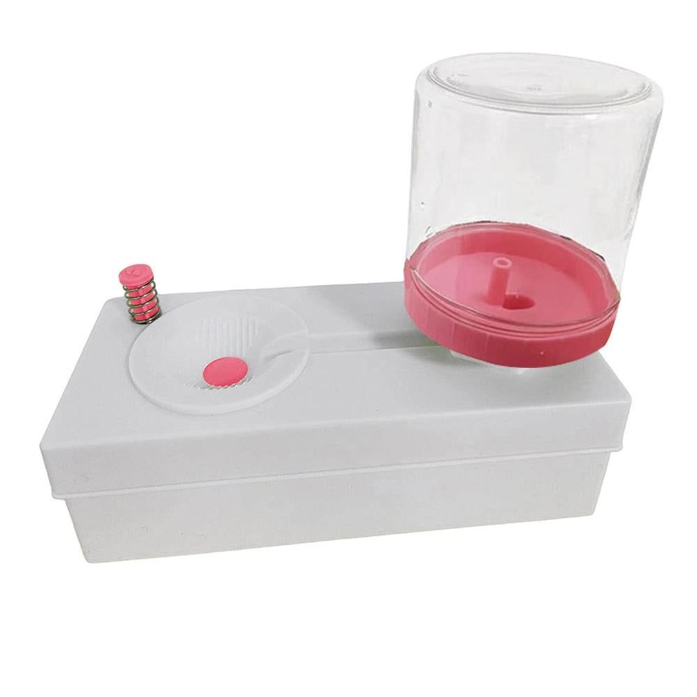 Paint Brush Rinser Running Water Cycle Paintbrush Paint Cleaning Tools for Acrylic Watercolor -Pink - Image 2