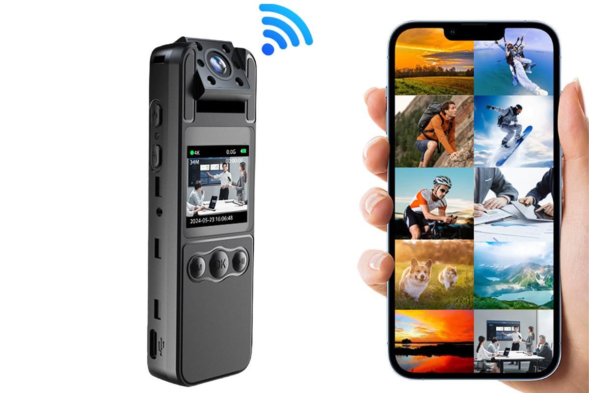 1080P Mini Camera Night Version Cam Loop Recording Video Audio Body Mounted Worn Camera - Image 1
