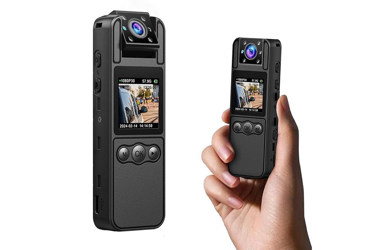 1080P Mini Camera Night Version Cam Loop Recording Video Audio Body Mounted Worn Camera - Image 8