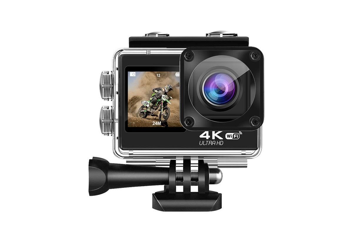 4K Action Camera Waterproof Underwater Camera with Remote Contro - Image 4