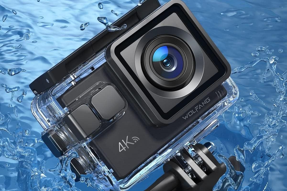 4K Action Camera Waterproof Underwater Camera with Remote Contro - Image 6