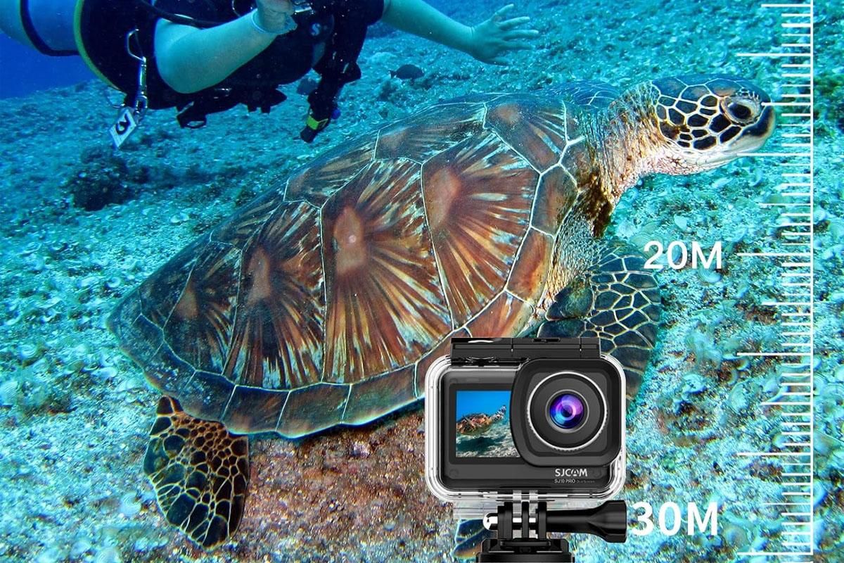 4K Action Camera Waterproof Underwater Camera with Remote Contro - Image 7