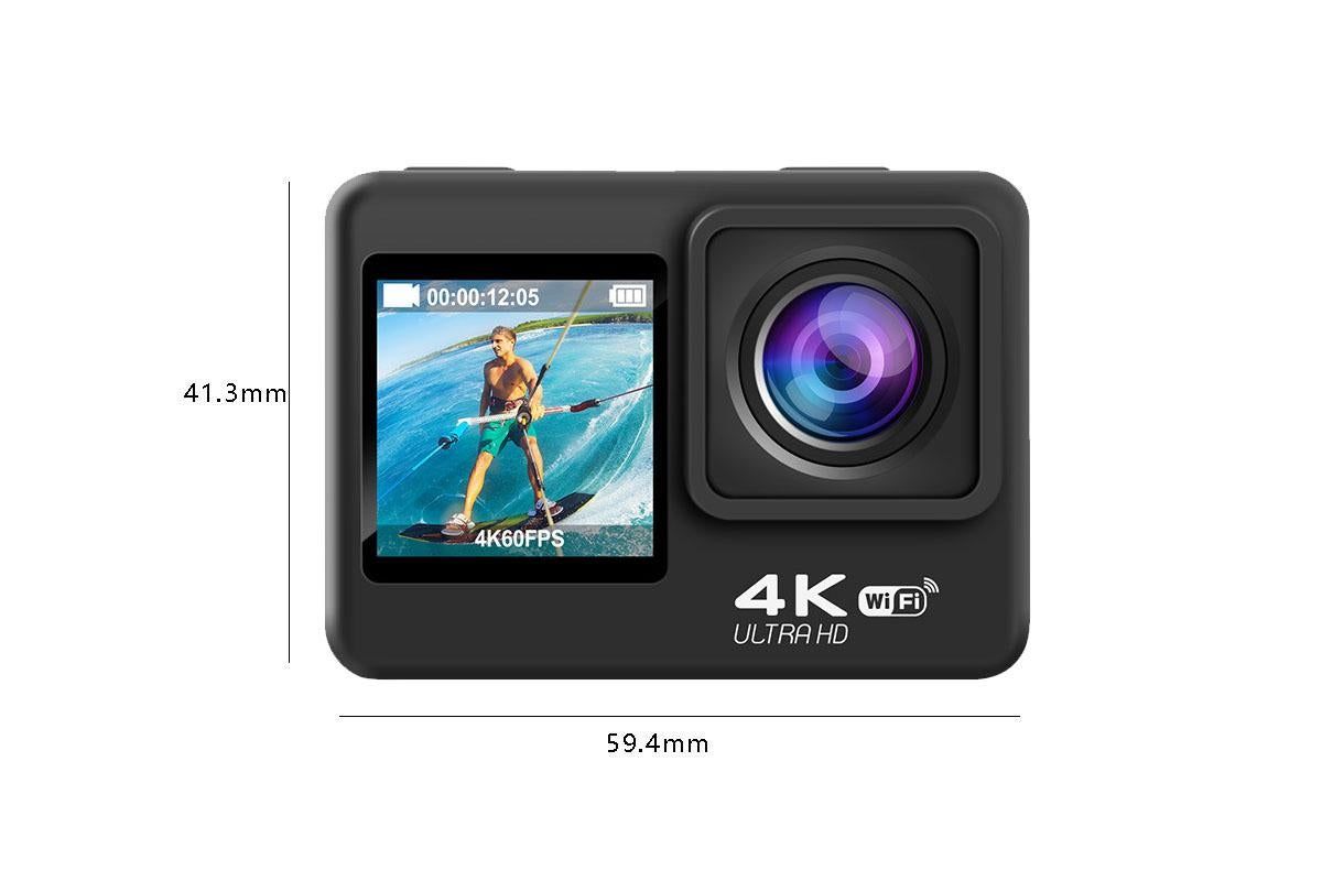 4K Action Camera Waterproof Underwater Camera with Remote Contro - Image 8