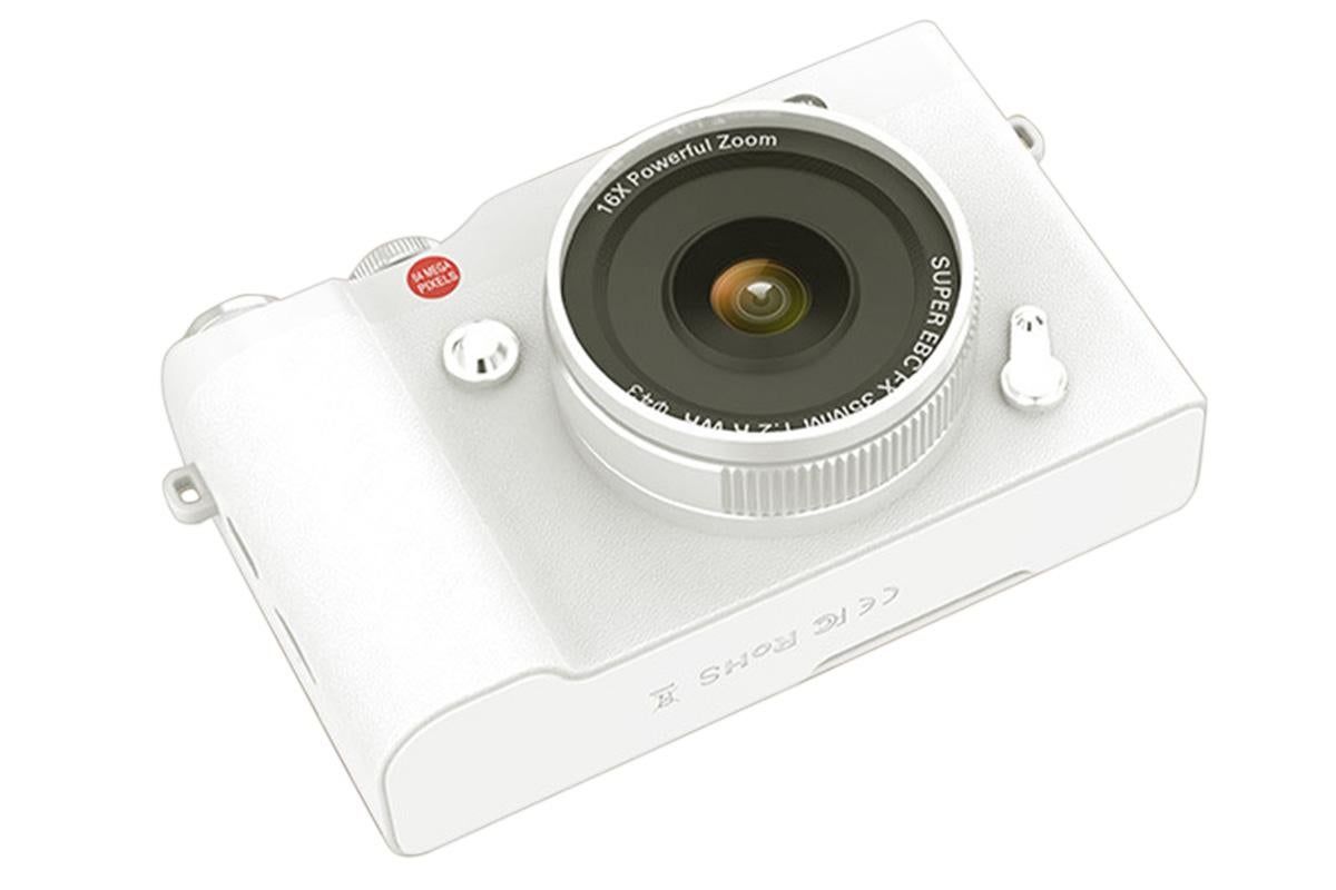 4K Digital Camera 64MP Vlogging Camera with 180-degree Flip Screen 16X Digital Zoom -White - Image 5