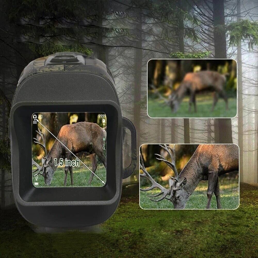 Night Vision Monocular Binoculars 4K IR Digital Telescope for Adult Hunting Camping-Black - Image 4