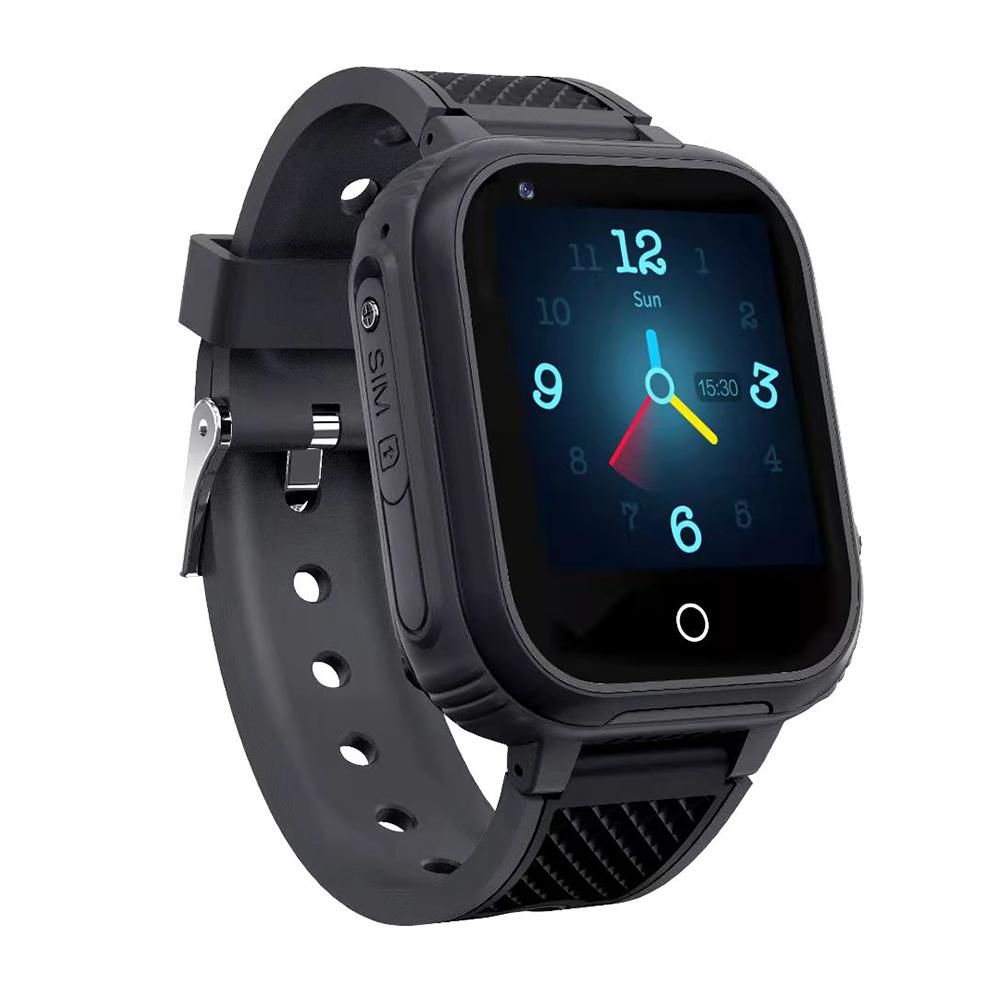 4G Kids Smart Watch with GPS Tracker Water-resistant Kids Cell Phone Watch -Black - Image 1