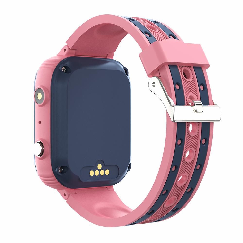 4G Kids Smart Watch with GPS Tracker Water-resistant Kids Cell Phone Watch -Pink - Image 2