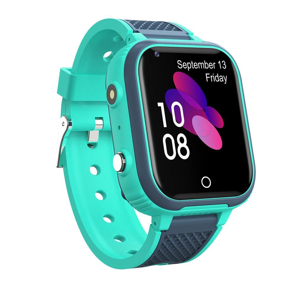 4G Kids Smart Watch with GPS Tracker Water-resistant Kids Cell Phone Watch -Green - Image 2