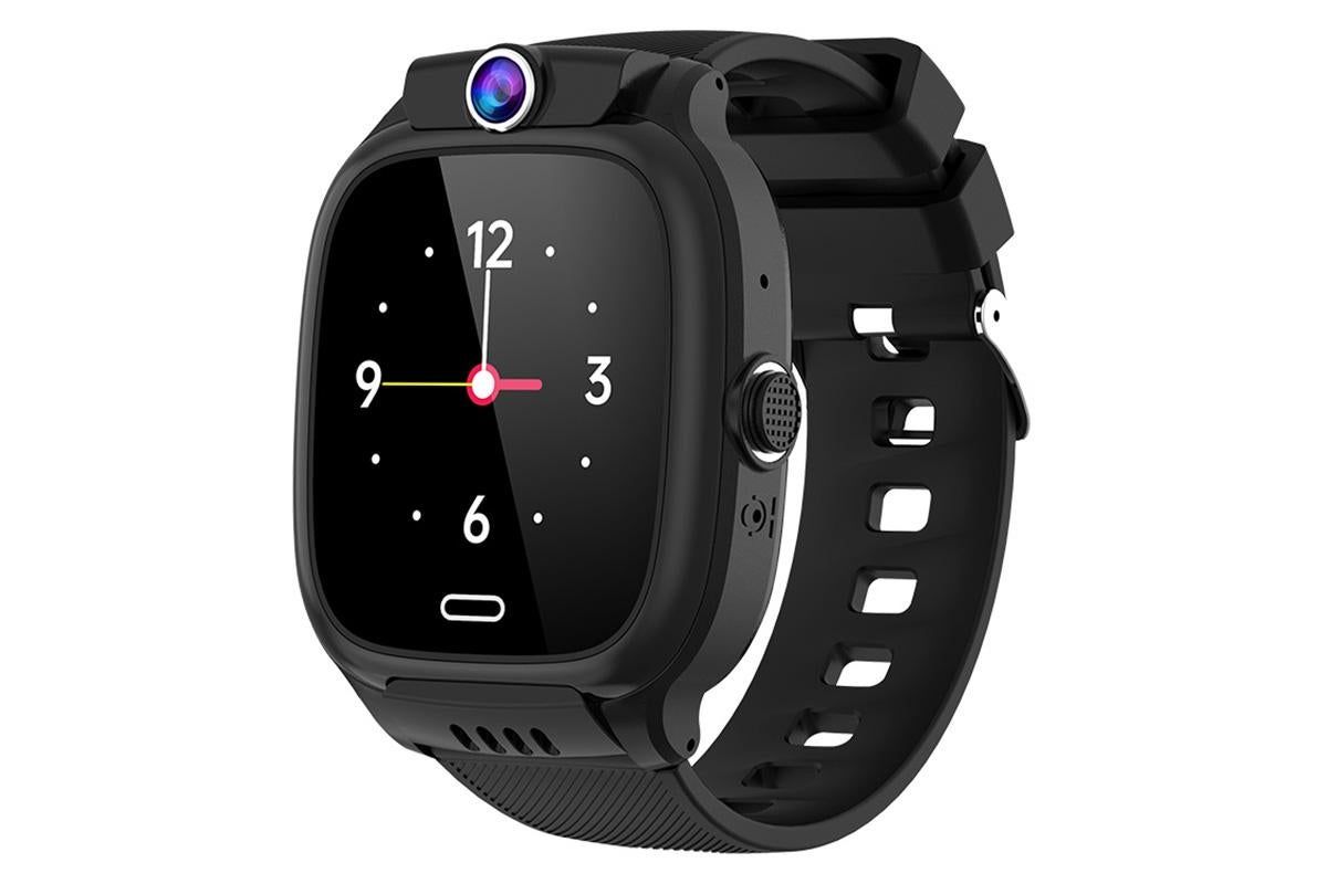4G Smart Phone Watch Dual Positioning Alarm Water-Resistant Smart watch-Black - Image 3