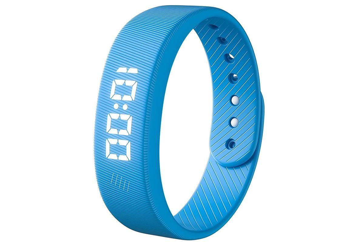 Digital Sports Watch Pedometer Vibrating Alarm Wristband - Blue - Image 2