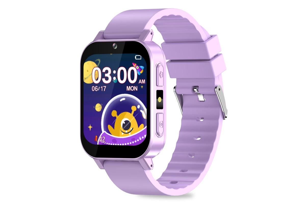 Smart Game Watch 30 Educational Games Word Learning for Boys Girls-Purple - Image 5