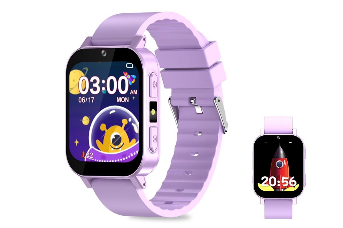 Smart Game Watch 30 Educational Games Word Learning for Boys Girls-Purple - Image 7