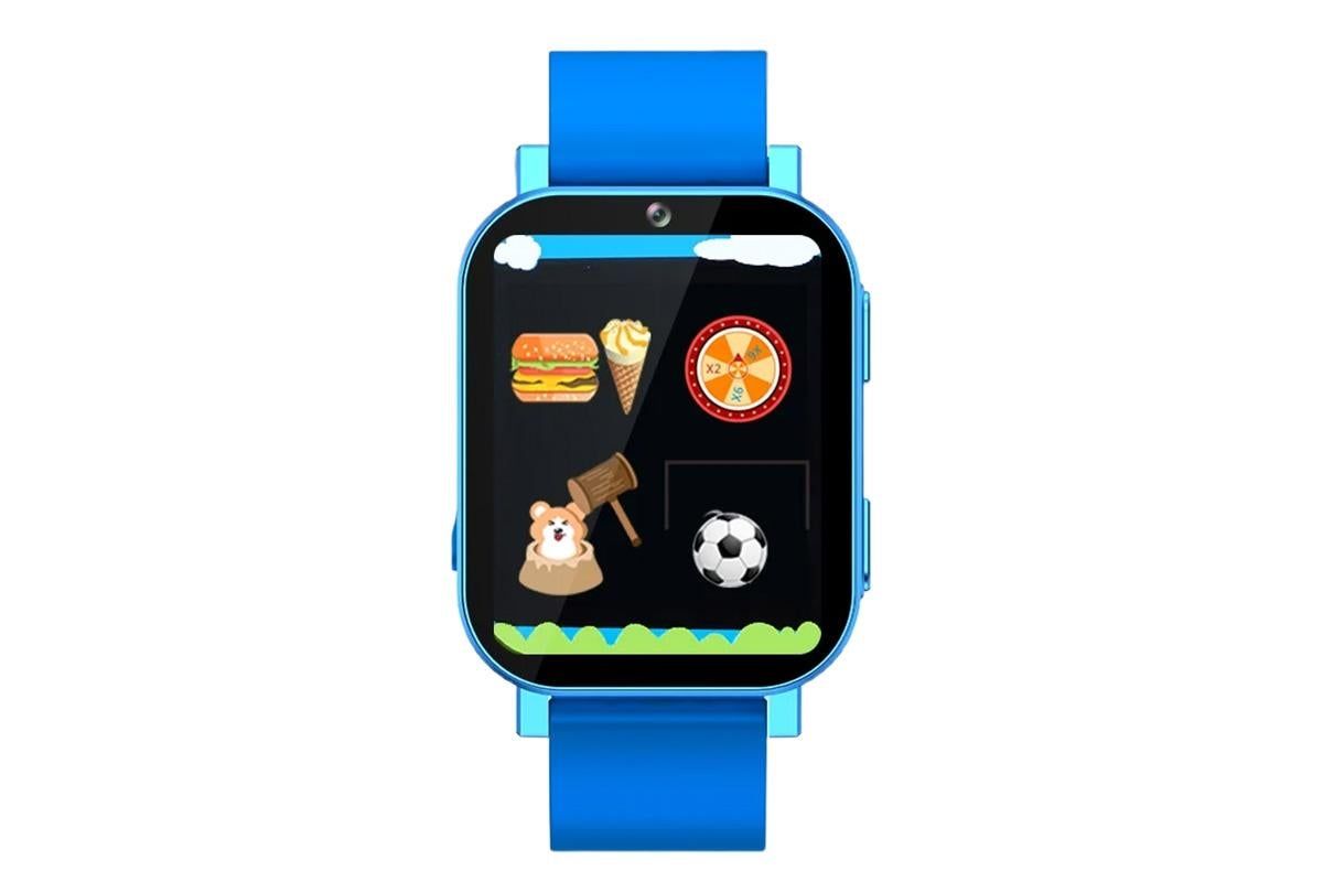 Smart Game Watch 30 Educational Games Word Learning for Boys Girls-Blue - Image 3