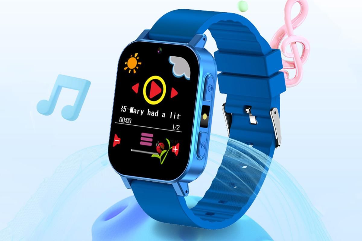 Smart Game Watch 30 Educational Games Word Learning for Boys Girls-Blue - Image 5