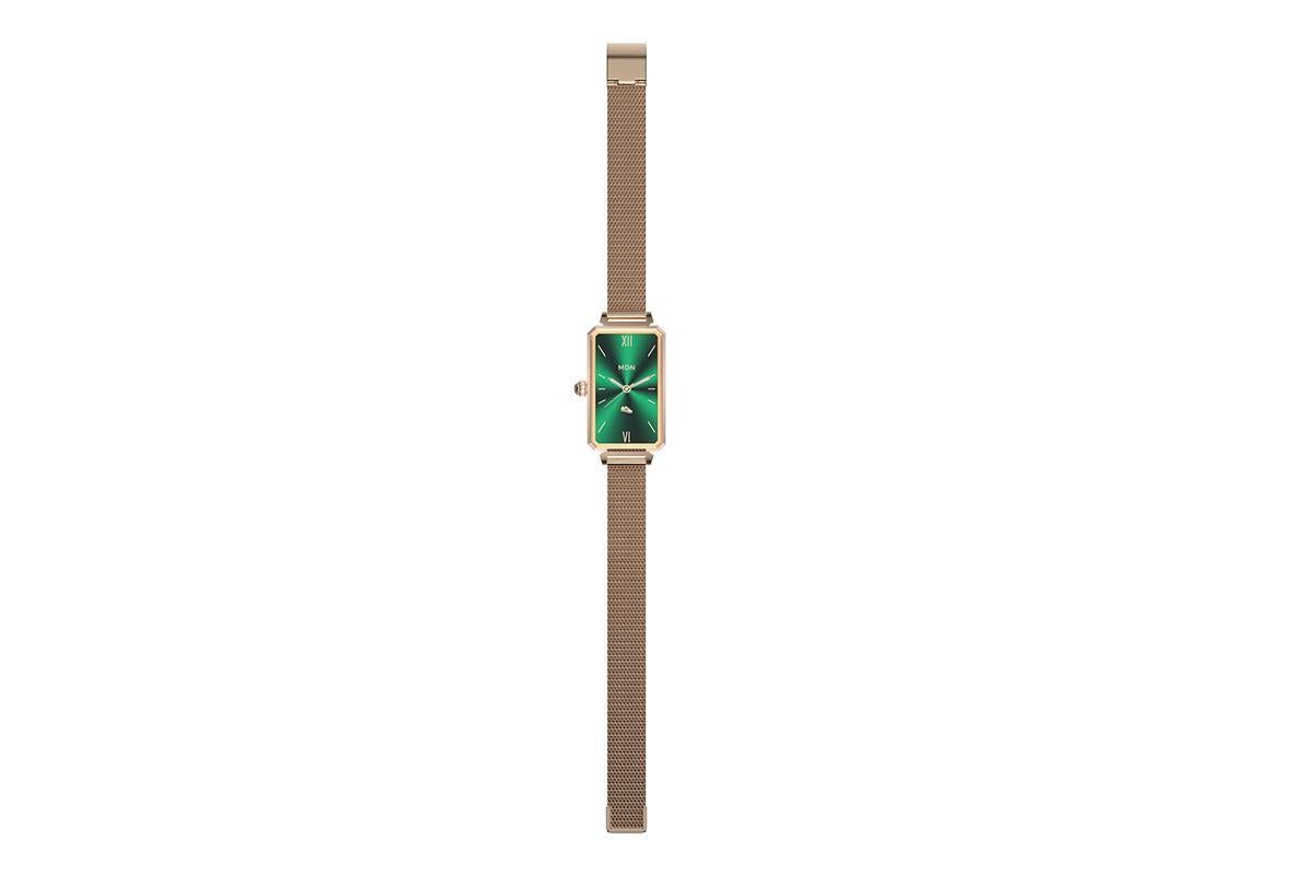 Smart Watch Women Fitness Tracker Sport Bracelet for Android iOS Phones-Gold - Image 3
