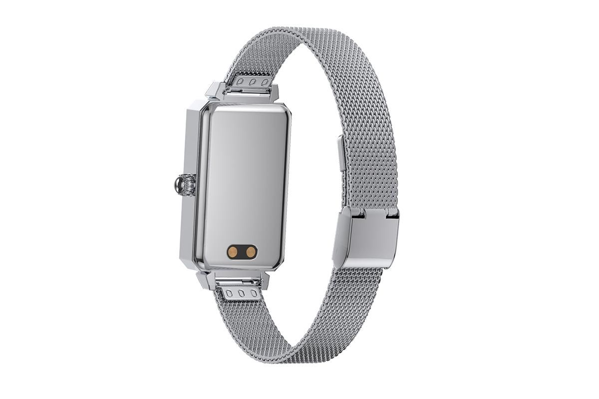 Smart Watch Women Fitness Tracker Sport Bracelet for Android iOS Phones-Silver - Image 8