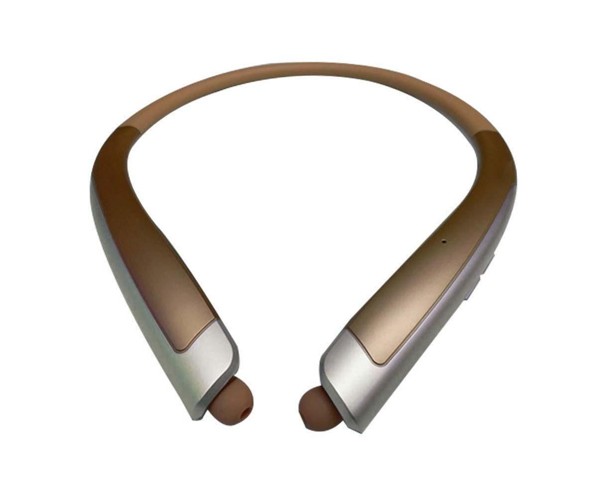 Bluetooth Headphone,Wireless Neckband Headset with Retractable Earbuds - Image 1