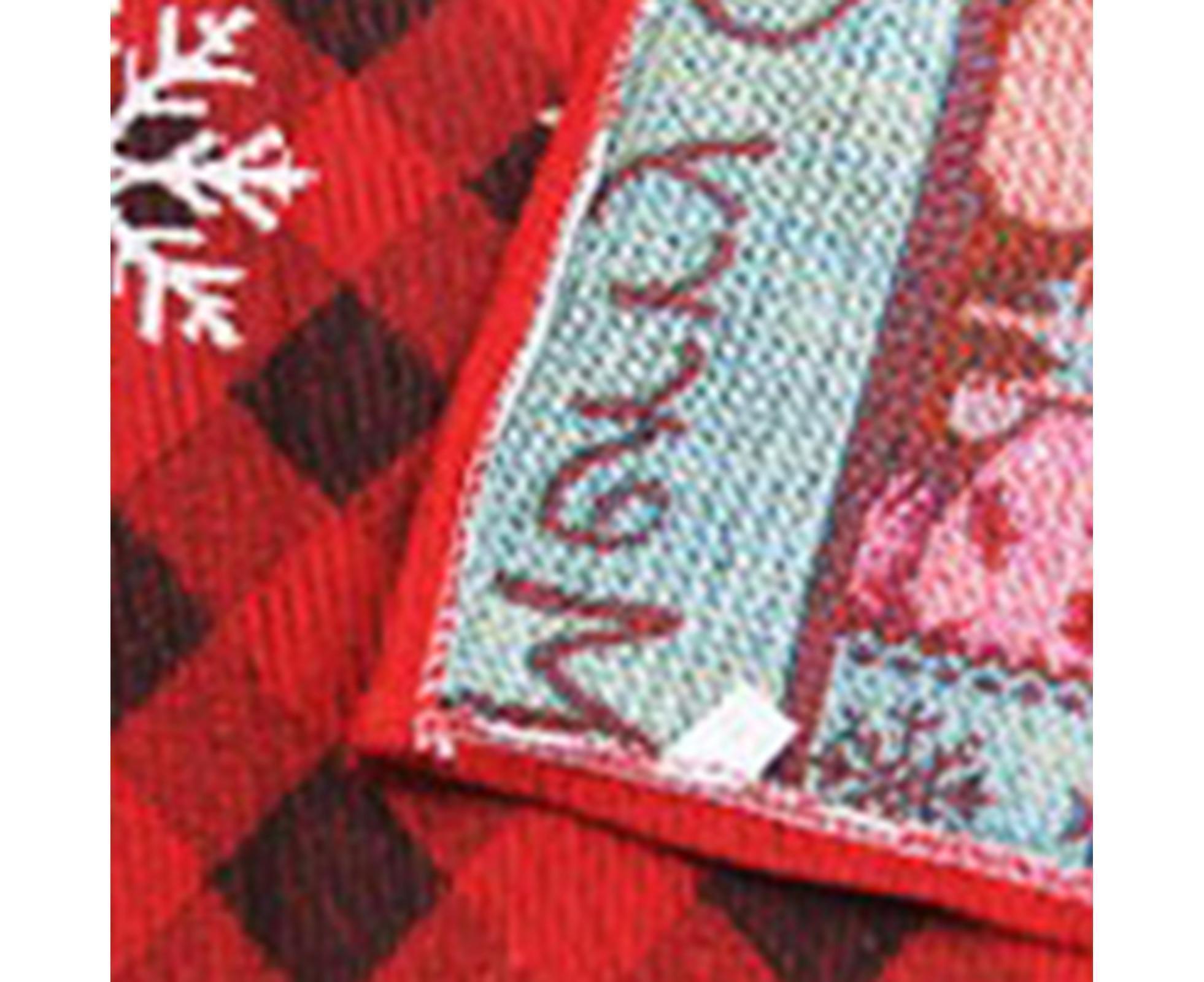 Table Runner Buffalo Plaid Checkered Cloth-Red - Image 5