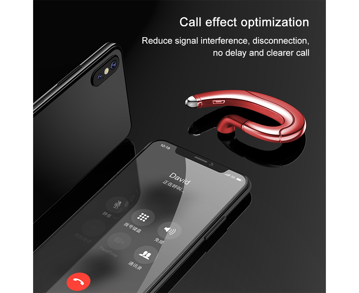 True Wireless Bluetooth Invisible Single Earbud with Microphone - Image 5