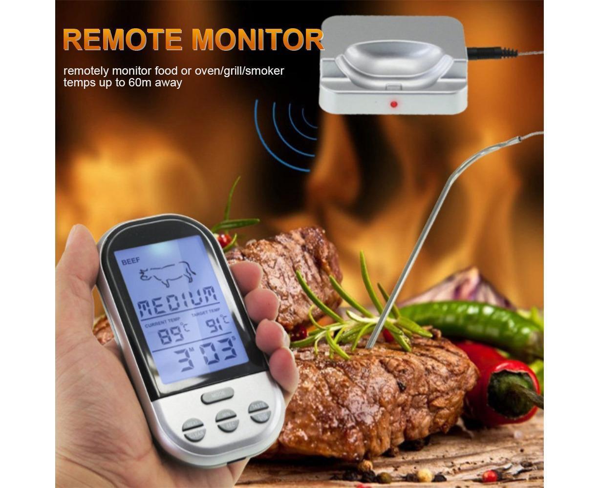 Digital Meat Thermometer - Wireless Remote - Waterproof - Image 3
