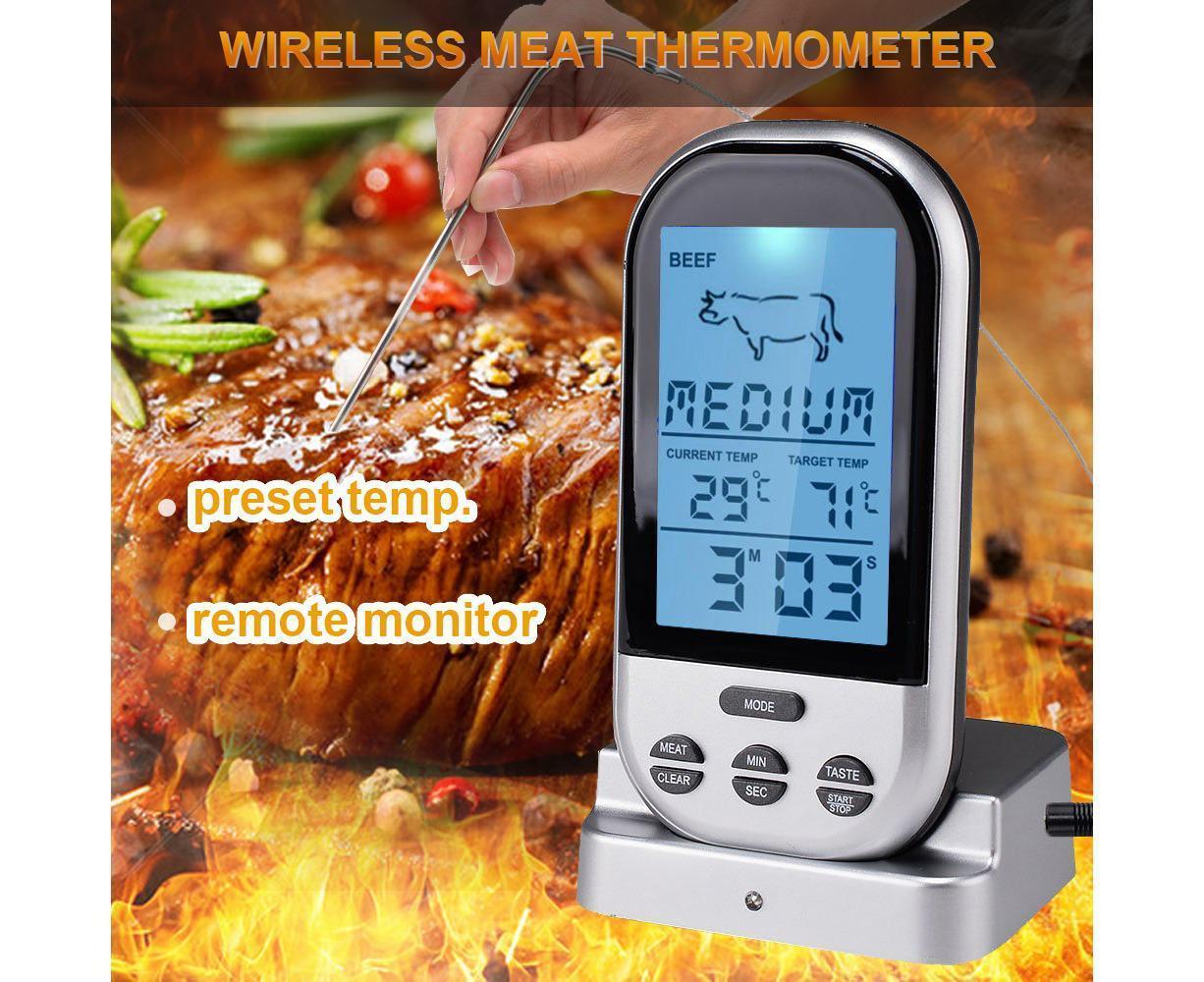 Digital Meat Thermometer - Wireless Remote - Waterproof - Image 6