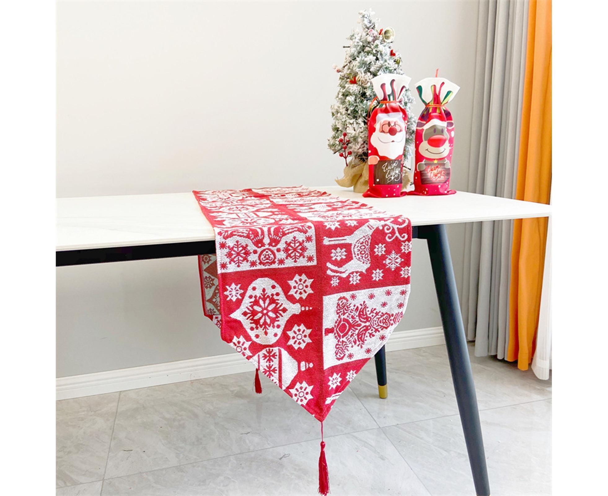 Restaurant Tablecloth Xmas Elk-C - Image 3