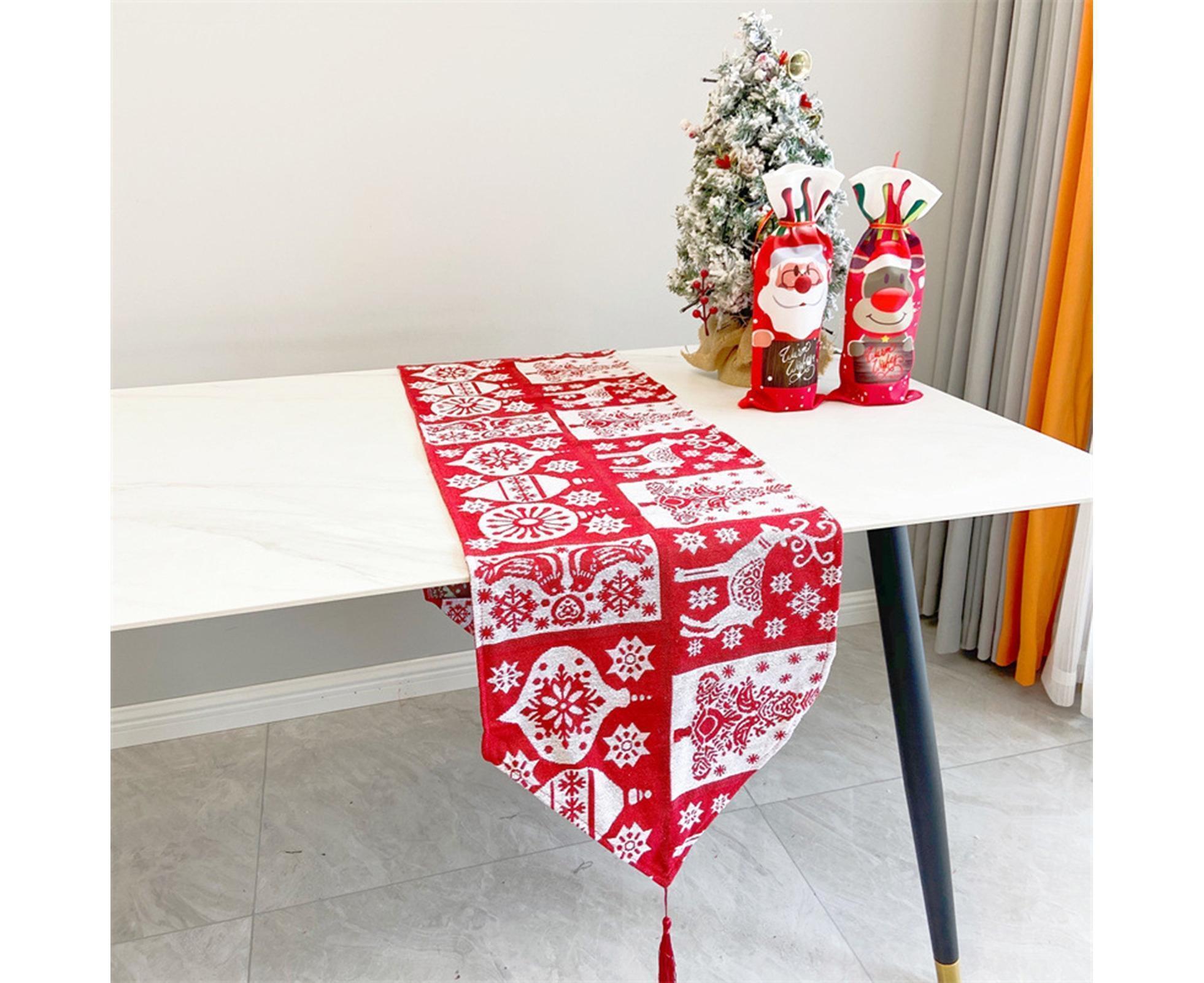 Restaurant Tablecloth Xmas Elk-C - Image 4