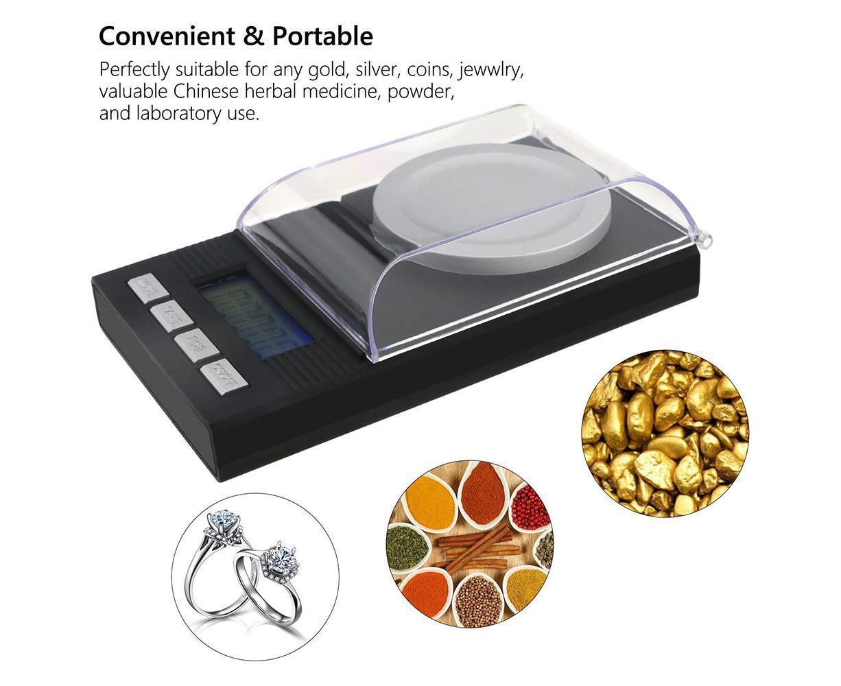 Digital Milligram Pocket Scales 0.001g x 50g,Electronic Weighing Scale - Image 2